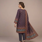 Un-stitched Printed 3 Piece Women’s Suit