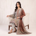 Unstitched Digital Printed Lawn 3 Piece UN_STITCHED