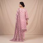 Unstitched Digital Printed Lawn 3 Piece UN_STITCHED